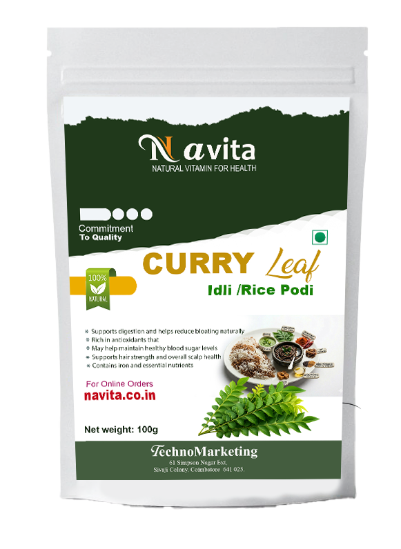 CURRY LEAF IDLI /RICE PODI